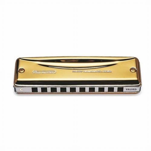 SUZUKI HARMONICA PROMASTER GOLD VALVE C