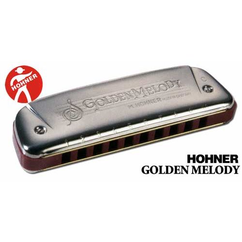 Hohner Harmonica  Golden Melody Arg - A La