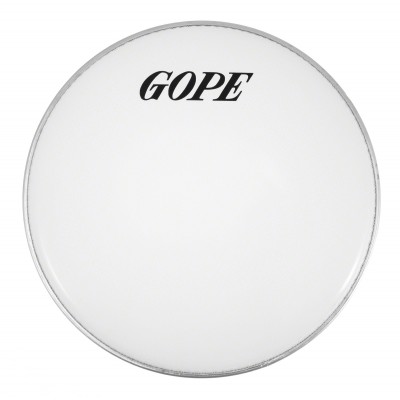 GOPE PERCUSSION HW250-18 - Peau Super Nylon 0.250MM 18" - Blanche