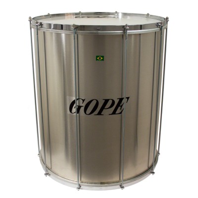 GOPE PERCUSSION SU2060AL-cr - Surdo Alu 20" Cercle Chrome - 60CM Profondeur