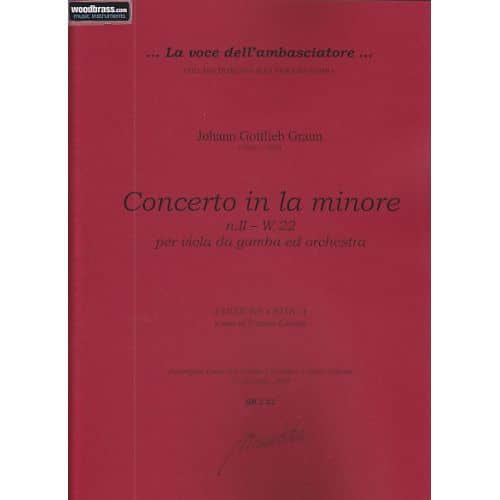  Graun J. G. - Concerto En La Mineur - Vdg, Cordes Et Bc 
