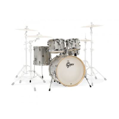Gretsch Drums Catalina Maple 5 Futs 22/10/12/16/14sd Silver Sparkle Cm1-e825-ss 