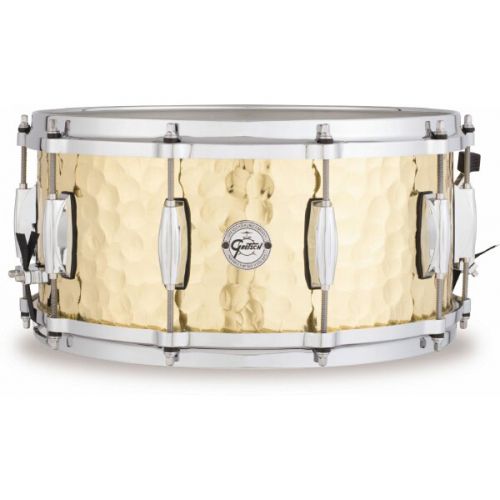 Gretsch S1-6514-brh - Silver Series 14 X 6.5 Hammered Brass (laiton Martele)