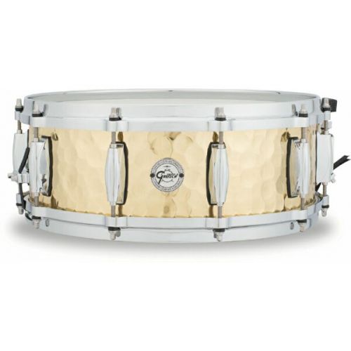 GRETSCH DRUMS S1-0514-BRH - SILVER SERIES 14" X 5" HAMMERED BRASS 