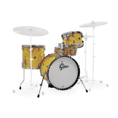 Gretsch Drums Catalina Club Jazette 18? Yellow Satin Flame