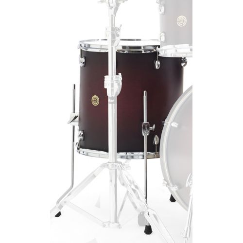 GRETSCH DRUMS Catalina Maple 14X14 Satin Deep Cherry Burst