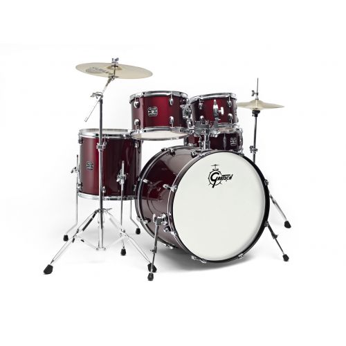 New Energy Fusion 20 Wine Red + Cymbales Paiste 101
