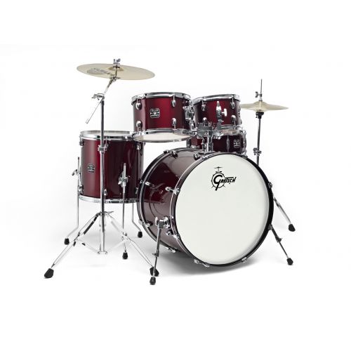 NEW ENERGY FUSION 20 WINE RED + CYMBALES PAISTE 101