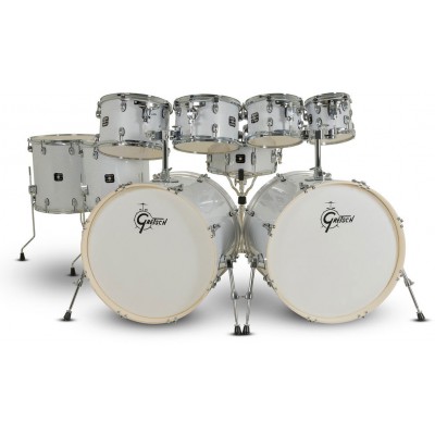Drum-Set Energy White Pearl