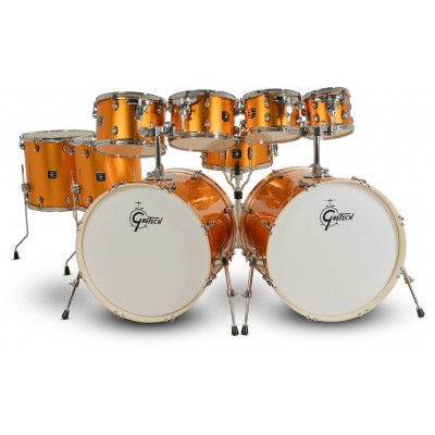 Drum-Set Energy Orange Sparkle