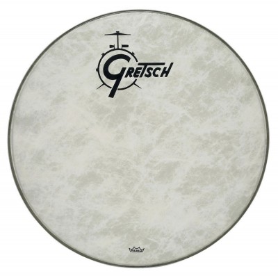 GRETSCH DRUMS FIBERSKYN 18" LOGO GRETSCH DRUMS RISONANZA