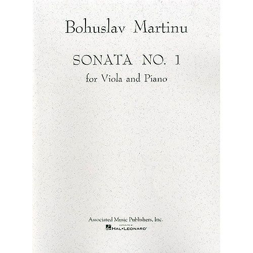  Martinu B. - Sonate N° 1 Pour Alto Et Piano