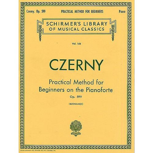 CARL CZERNY PRACTICAL METHOD FOR BEGINNERS ON THE PIANOFORTE OP.599 P - PIANO SOLO