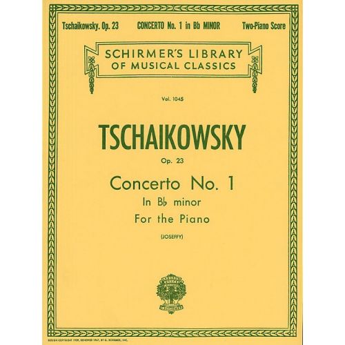 PYOTR ILYICH TCHAIKOVSKY PIANO CONCERTO NO.1 IN B FLAT MINOR OP.23 - TWO PIANOS