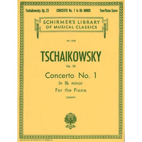 PYOTR ILYICH TCHAIKOVSKY PIANO CONCERTO NO.1 IN B FLAT MINOR OP.23 - TWO PIANOS