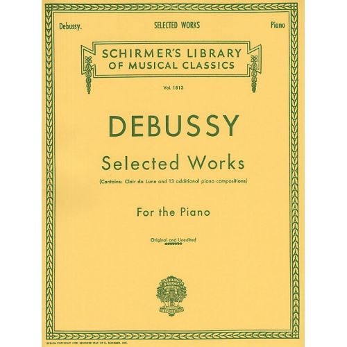  Claude Debussy - Selected Works - Piano Solo