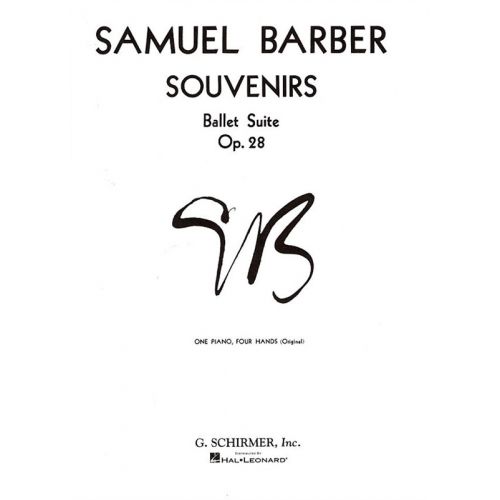 SAMUEL BARBER - SOUVENIRS OP.28 - PIANO DUET