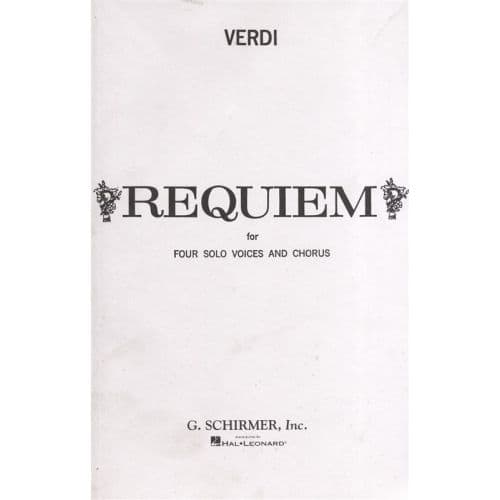  Giuseppe Verdi Messa Di Requiem Sop - Soprano