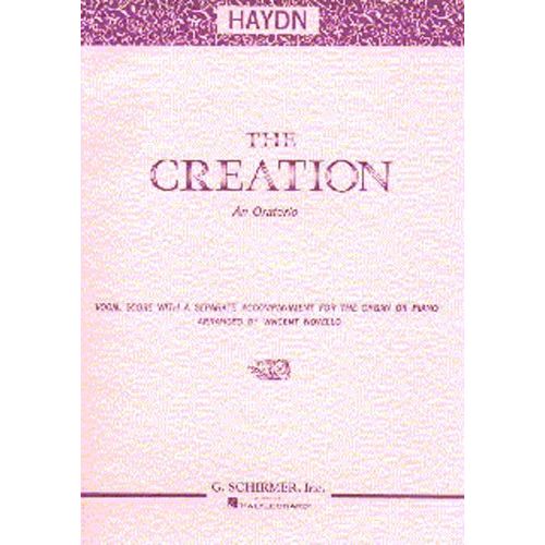 SCHIRMER JOSEPH HAYDN - THE CREATION - SCHIRMER EDITION SOP - TENOR