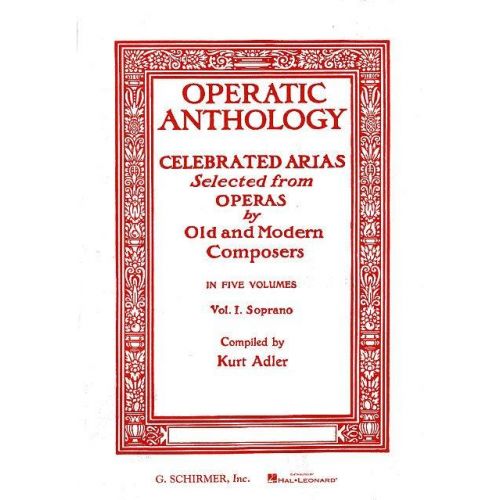 Operatic Anthology Vol. 1 - Soprano Et Piano