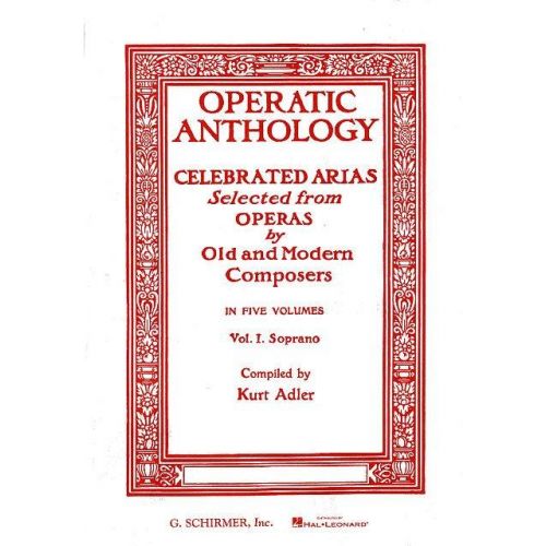 Operatic Anthology Vol. 1 - Soprano et Piano