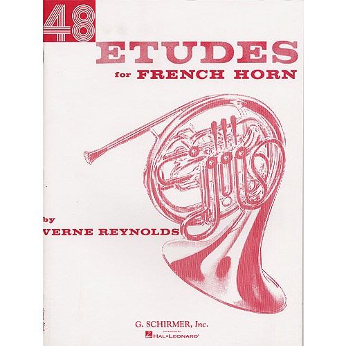 SCHIRMER Verne Reynolds - 48 Etudes For French Horn