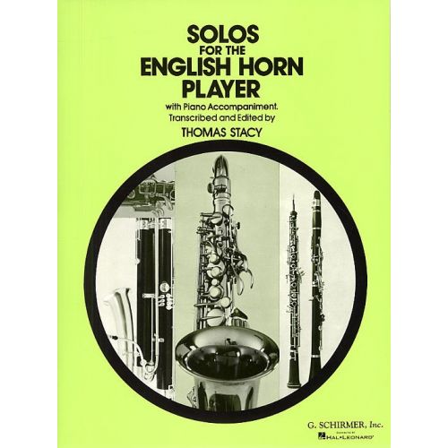 SCHIRMER SOLOS FOR THE ENGLISH HORN PLAYER - COR ANGLAIS