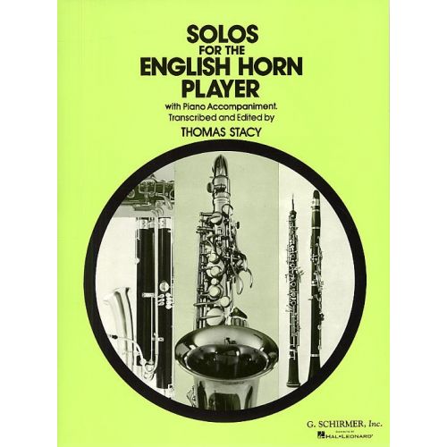 SCHIRMER Solos For The English Horn Player - Cor Anglais
