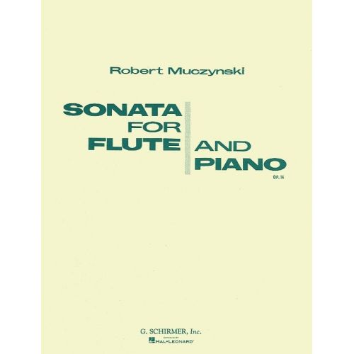 HAL LEONARD Muczynski - Sonata For Flute And Piano Op.14