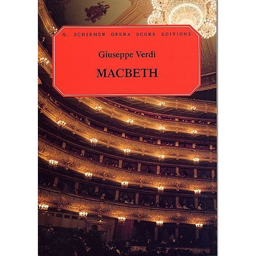  Giuseppe Verdi Macbeth Opera - Opera