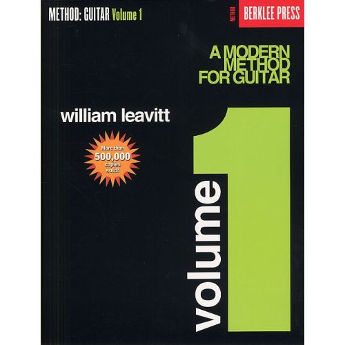 SCHIRMER A Modern Method For Guitar Volume 1 - Guitar