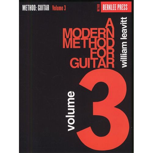 A MODERN METHOD FOR GUITAR VOLUME 3 - GUITAR