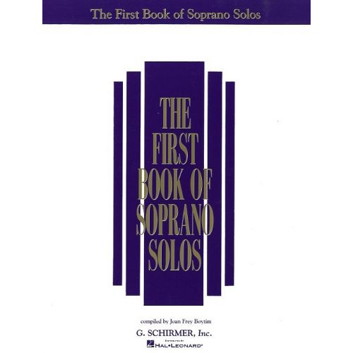 THE FIRST BOOK OF SOPRANO SOLOS - SOPRANO