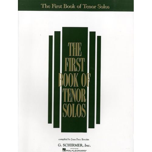 THE FIRST BOOK OF TENOR SOLOS - TENOR