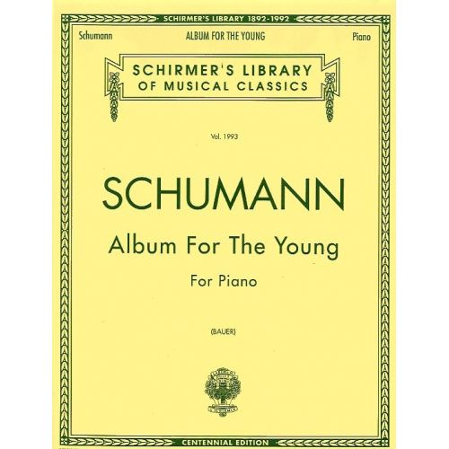 ROBERT SCHUMANN ALBUM FOR THE YOUNG OP. 68 - PIANO SOLO