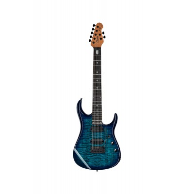 STERLING GUITARS JP157 Dimarzio Quilted Maple Cerulean Paradise
