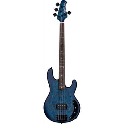 STERLING BY MUSIC MAN RAY34 NEPTUNE BLUE SATIN