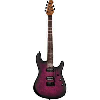 STERLING GUITARS SIGNATURE RICHARDSON COSMIC PURPLE BURST SATIN