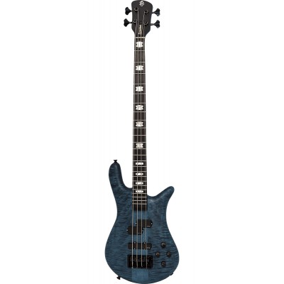 BASSE EURO 4 LX BLACK & BLUE MATTE EMG