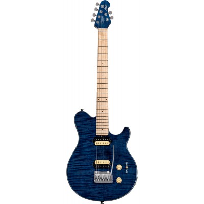 STERLING GUITARS Axis Flame Maple Top Neptune Blue