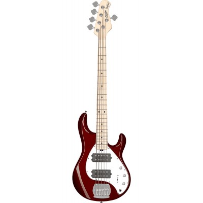 STERLING GUITARS Stingray5 Hh Candy Apple Red