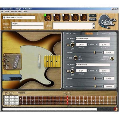 Line 6 Logiciel Variax Workbench Vrxvdiusbif Pour Firehawk 1.5