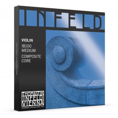 THOMASTIK STRINGS VIOLIN INFELD HYBRIDE CORE SET BLEU IB100