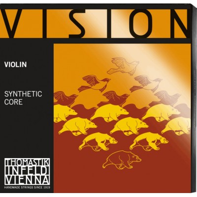 THOMASTIK 1/8 STRINGS VIOLIN VISION SYNTHETIC CORE SET 1/8 VI1001/8