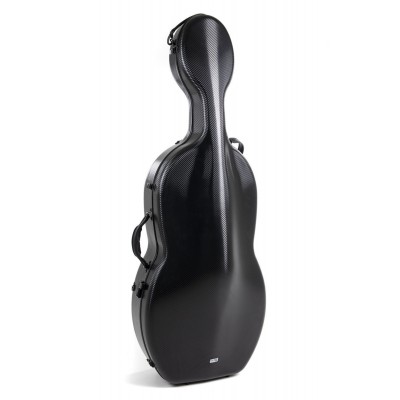 CELLO CASE POLYCARBONAT 4.6 4/4 BLACK ROLLY