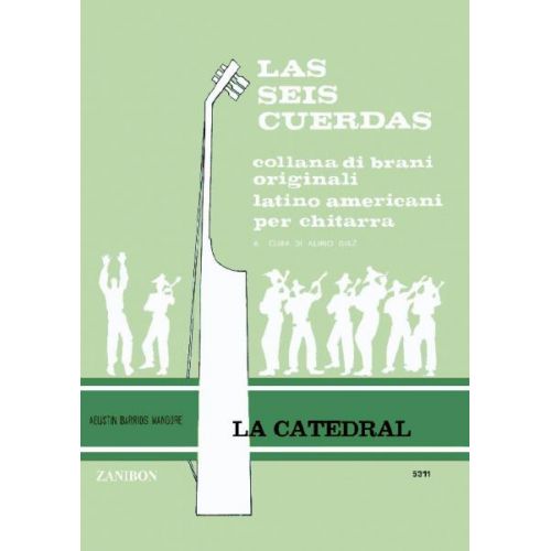 RICORDI BARRIOS MANGORE A. - CATEDRAL CON PRELUDIO - GUITARE