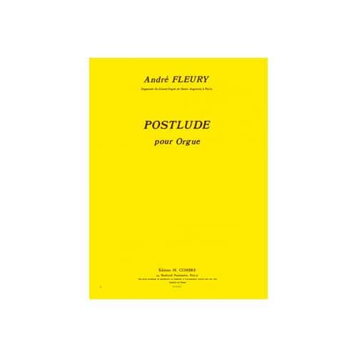 FLEURY ANDRE - POSTLUDE - ORGUE