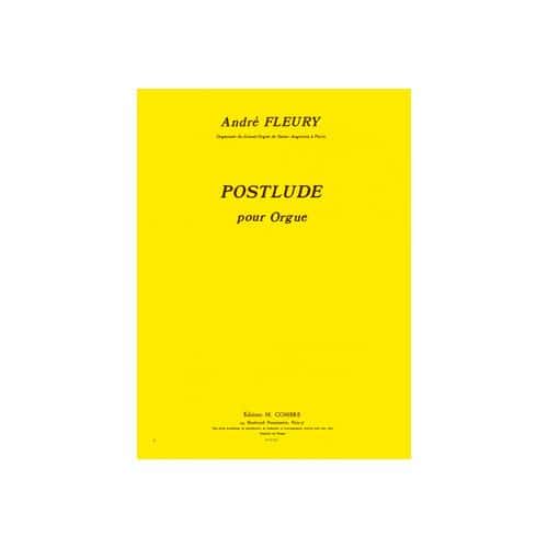 FLEURY - POSTLUDE - ORGUE