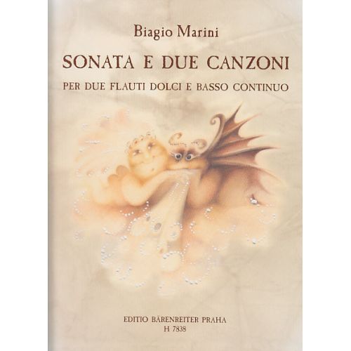 BARENREITER MARINI SONATA E DUE CANZONI