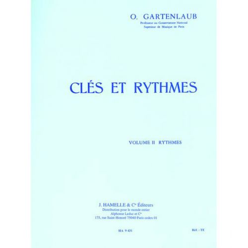 GARTENLAUB O. - CLES ET RYTHMES VOL.2